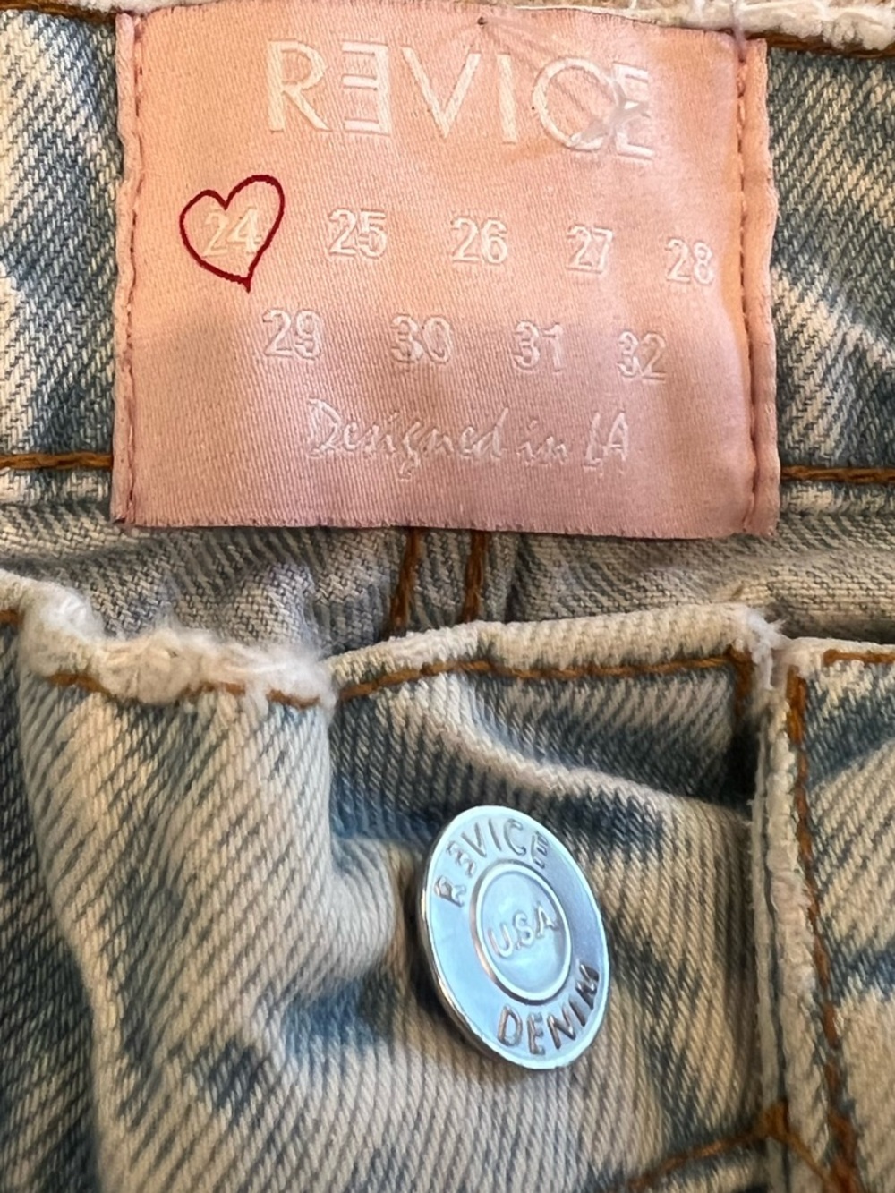 Revice Light Wash High-Rise Mom Jeans - Picture 6 of 6
